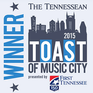 Toast of Music City Winner 2015 Toast of Music City Winner 2015