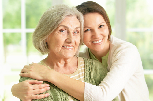 Mother and Daughter Together