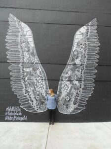 whatliftsyou wings mural in nashville