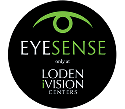 EyeSense Only at Loden iVision Centers Logo