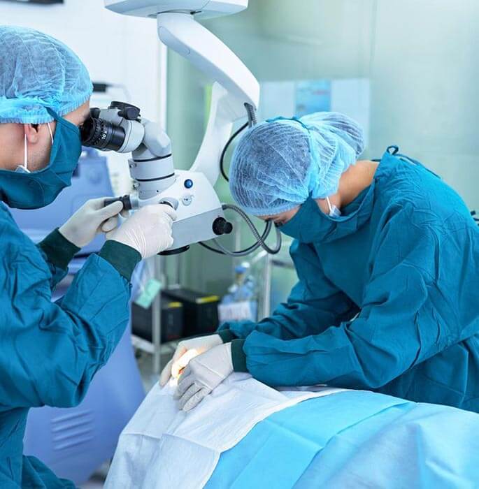 Doctors Performing LASIK